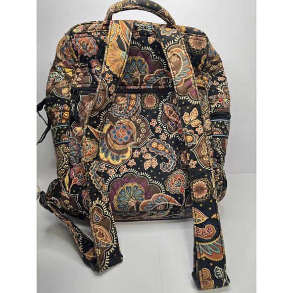 Vera Bradley Retired Kensington Paisley Backpack - Picture 3 of 7